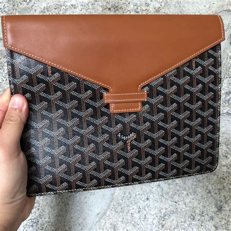 goyard clutch|goyard envelope clutch.